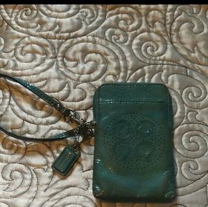 Authentic Coach wristlet wallet